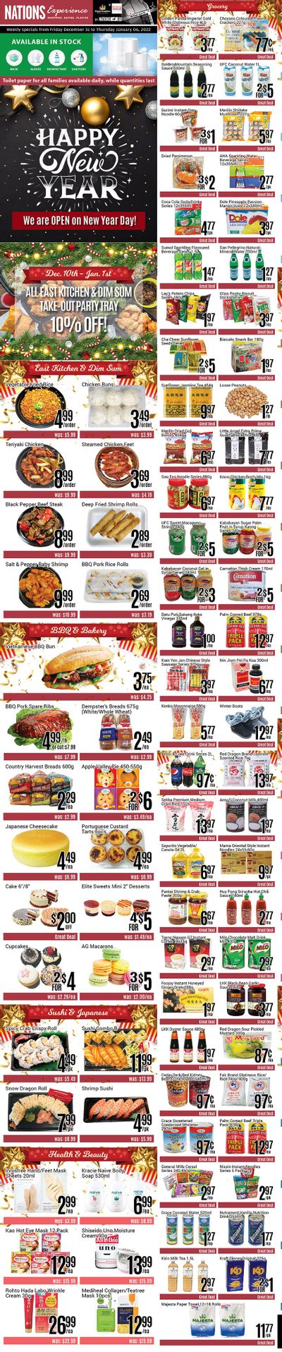 Nations Fresh Foods (Toronto) Flyer December 31 to January 6