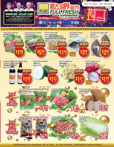 Full Fresh Supermarket Flyer December 31 to January 6