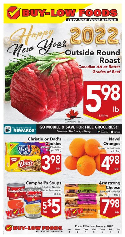 Buy-Low Foods Flyer January 2 to 8