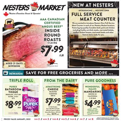 Nesters Market Flyer January 2 to 8