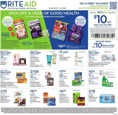 RITE AID Weekly Ad Flyer December 31 to January 7