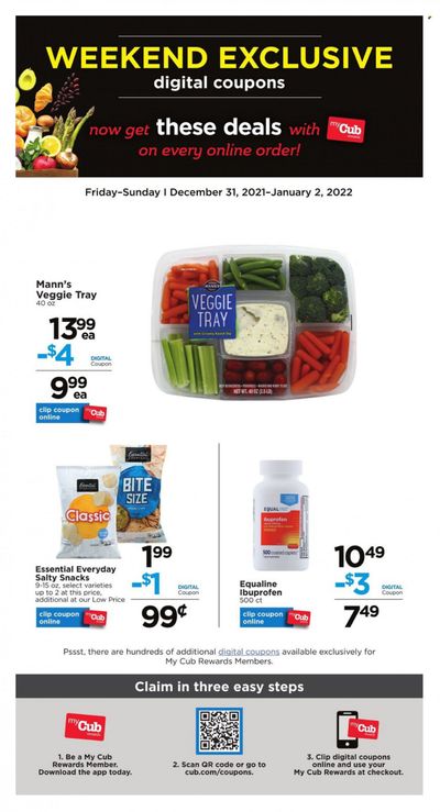 Cub Foods (MN) Weekly Ad Flyer December 31 to January 7