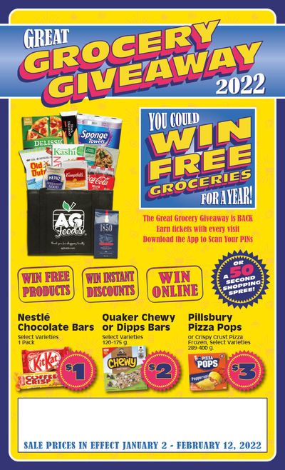 AG Foods Monthly Flyer January 2 to February 12