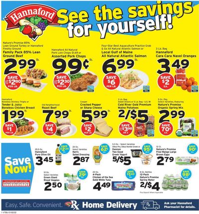 Hannaford (VT) Weekly Ad Flyer December 31 to January 7