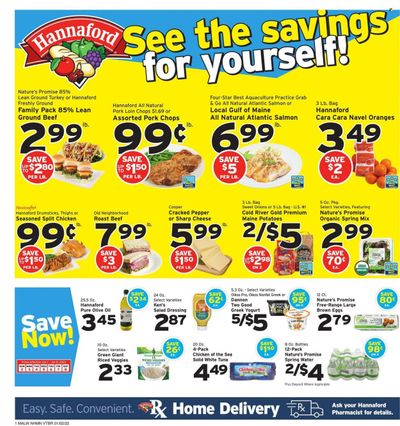 Hannaford (MA) Weekly Ad Flyer December 31 to January 7