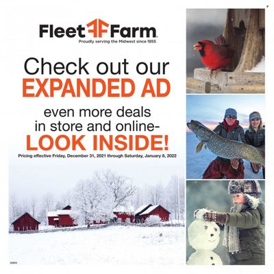 Fleet Farm (IA, MN, ND, WI) Weekly Ad Flyer December 31 to January 7