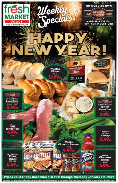 Fresh Market Foods Flyer December 31 to January 6
