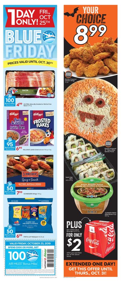 Sobeys (West) Flyer October 24 to 30