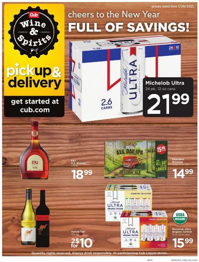 Cub Foods (MN) Weekly Ad Flyer January 1 to January 8
