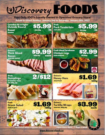 Discovery Foods Flyer January 2 to 8