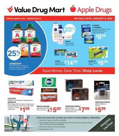 Apple Drugs Flyer January 2 to 8