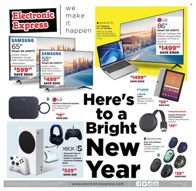 Electronic Express (AL, TN) Weekly Ad Flyer January 3 to January 10