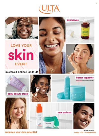 Ulta Beauty Weekly Ad Flyer January 3 to January 10