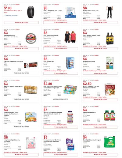 Costco Weekly Savings January 3 to 16