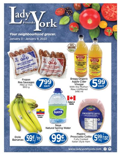 Lady York Foods Flyer January 3 to 9