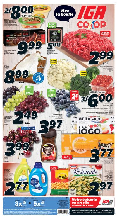 IGA (NB) Flyer January 6 to 12