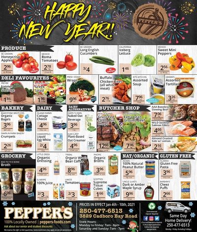 Pepper's Foods Flyer January 4 to 10