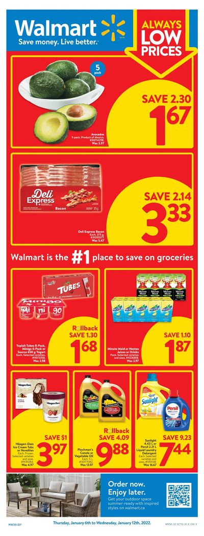 Walmart (ON) Flyer January 6 to 12