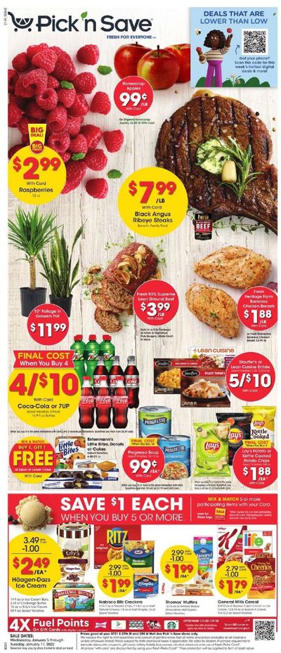 Pick ‘n Save (WI) Weekly Ad Flyer January 5 to January 12