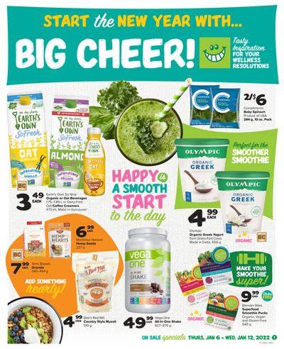 Thrifty Foods Flyer January 6 to 12