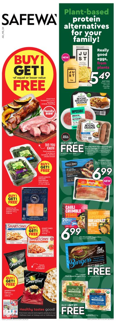 Sobeys/Safeway (SK & MB) Flyer January 6 to 12