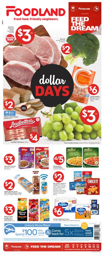 Foodland (ON) Flyer January 6 to 12