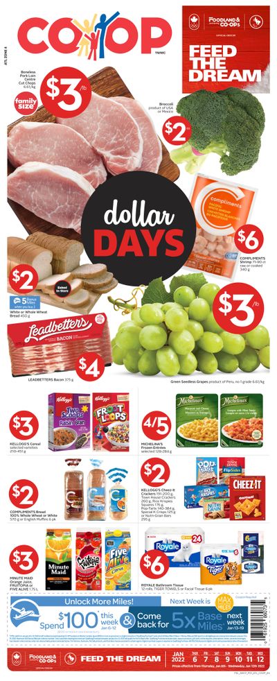 Foodland Co-op Flyer January 6 to 12