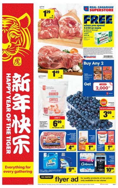 Real Canadian Superstore (ON) Flyer January 6 to 12