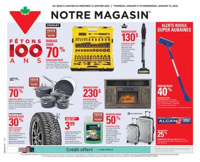 Canadian Tire (QC) Flyer January 6 to 12