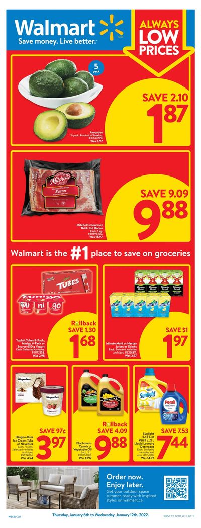Walmart (West) Flyer January 6 to 12