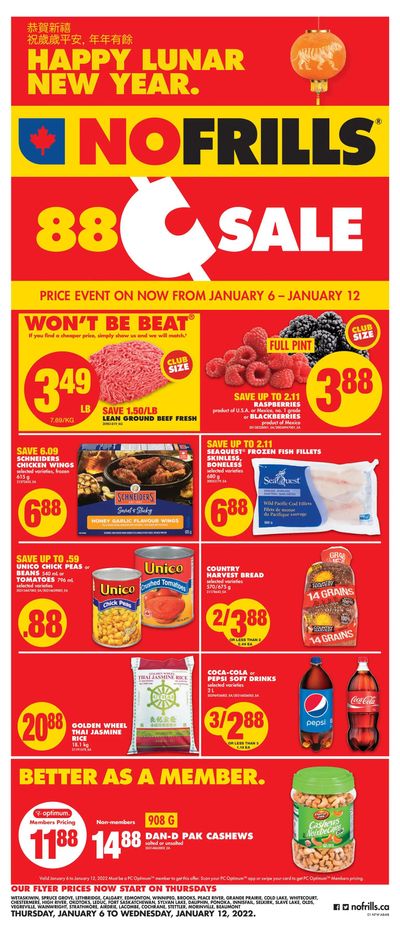 No Frills (West) Flyer January 6 to 12