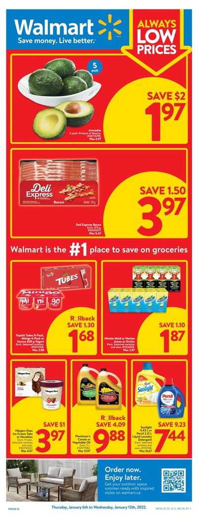 Walmart (Atlantic) Flyer January 6 to 12