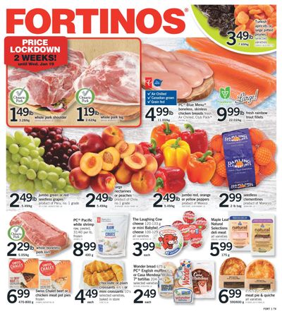 Fortinos Flyer January 6 to 12