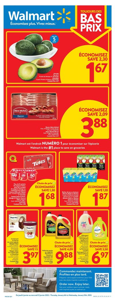 Walmart (QC) Flyer January 6 to 12 Walmart (QC) Flyer January 6 to 12