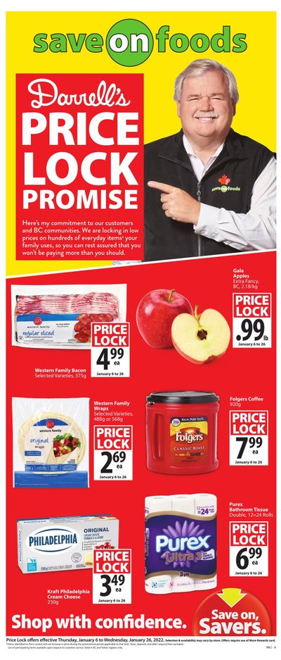 Save on Foods (BC) Flyer January 6 to 12