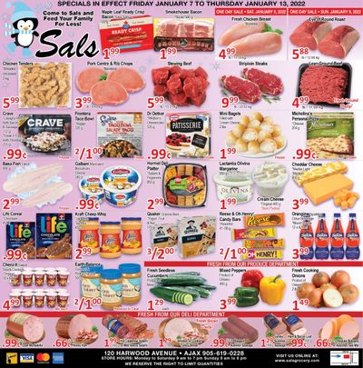 Sal's Grocery Flyer January 7 to 13