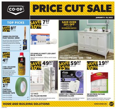 Co-op (West) Home Centre Flyer January 6 to 19