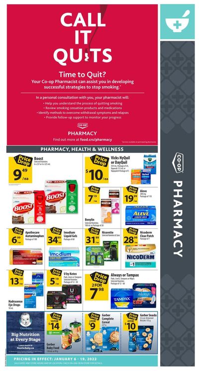 Co-op (West) Pharmacy Flyer January 6 to 19