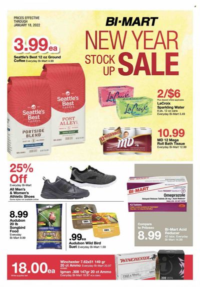 Bi-Mart (ID, OR, WA) Weekly Ad Flyer January 5 to January 12