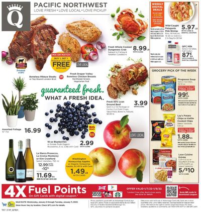 QFC (WA) Weekly Ad Flyer January 5 to January 12