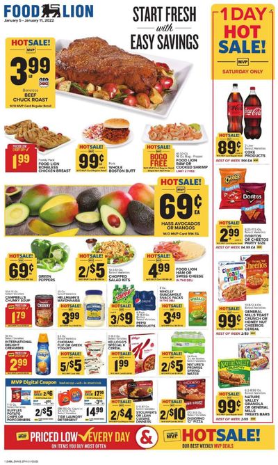Food Lion (MD) Weekly Ad Flyer January 5 to January 12
