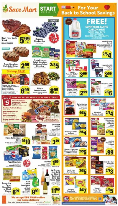 Save Mart (CA, NV) Weekly Ad Flyer January 5 to January 12