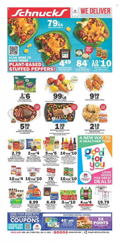 Schnucks (IA, IL, IN, MO) Weekly Ad Flyer January 5 to January 12