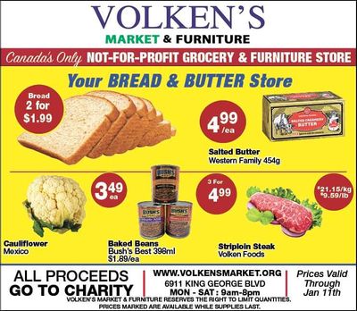 Volken's Market & Furniture Flyer January 5 to 11