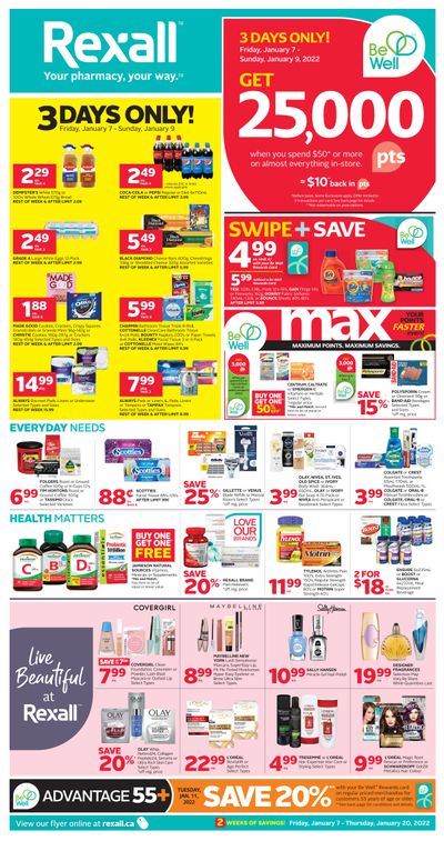 Rexall (West) Flyer January 7 to 20