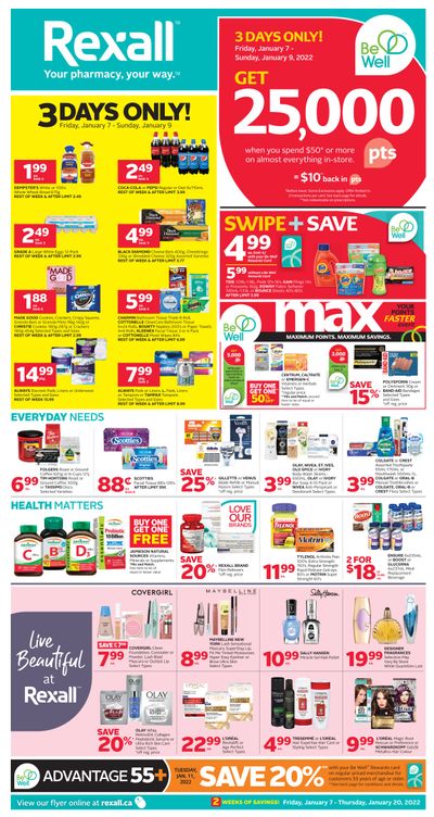 Rexall (ON) Flyer January 7 to 20
