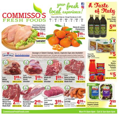 Commisso's Fresh Foods Flyer January 7 to 13