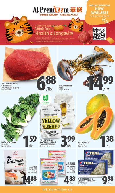 Al Premium Food Mart (Mississauga) Flyer January 6 to 12
