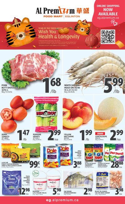 Al Premium Food Mart (Eglinton Ave.) Flyer January 6 to 12 Al Premium Food Mart (Eglinton Ave.) Flyer January 6 to 12