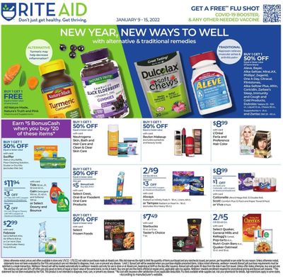 RITE AID Weekly Ad Flyer January 6 to January 13